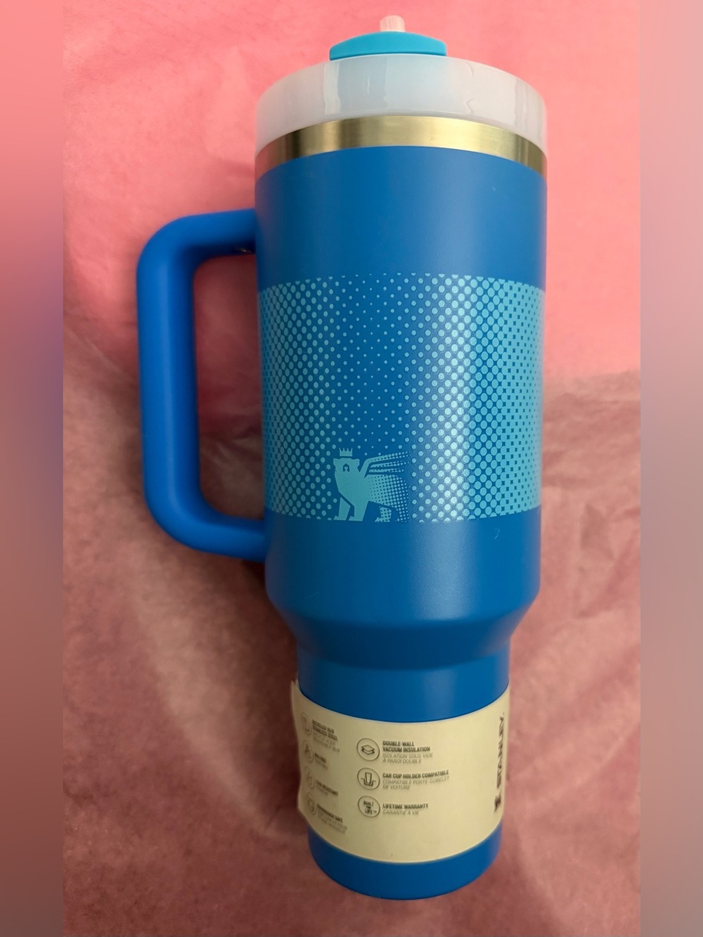 40 oz Stanley Pacific Blue Tumbler - Picture 2 of 4